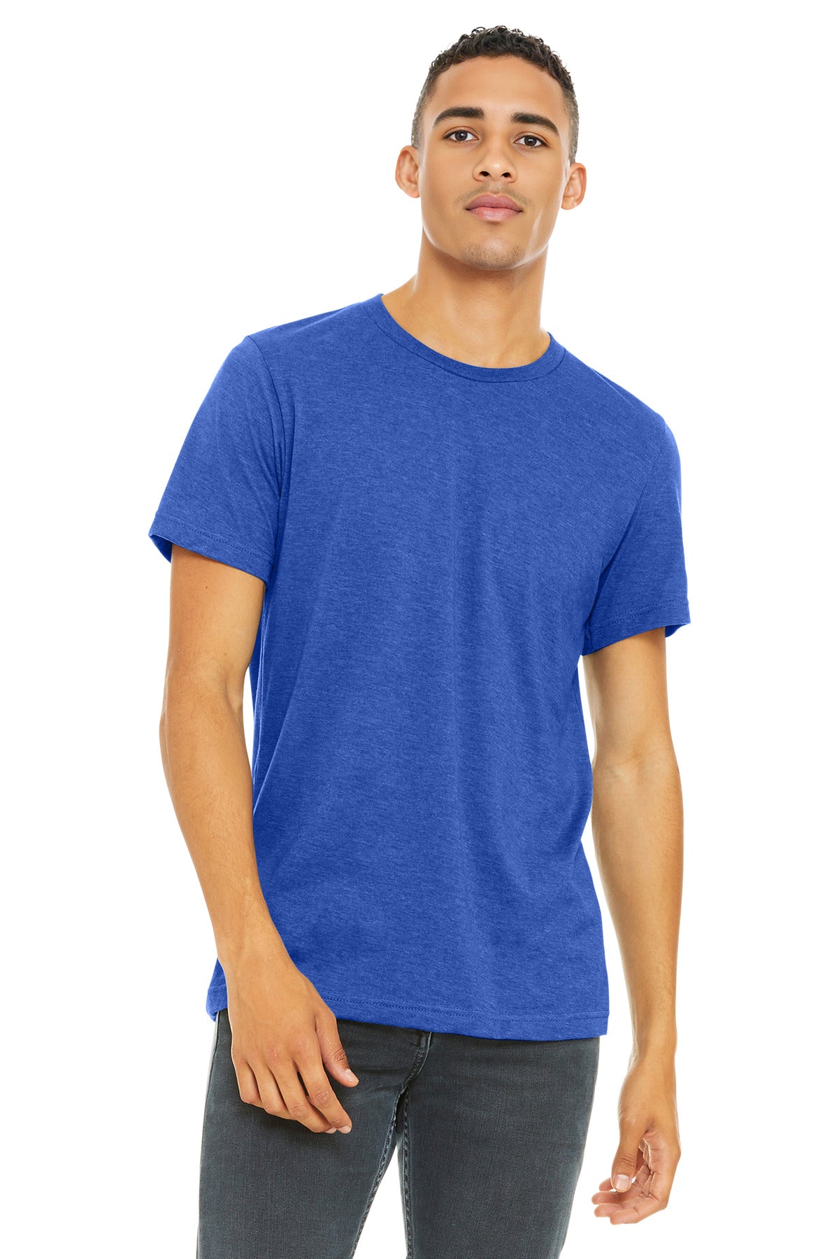 Unisex Heather CVC Short Sleeve Tee - 4.2 oz | BELLA+CANVAS BC3001CVC