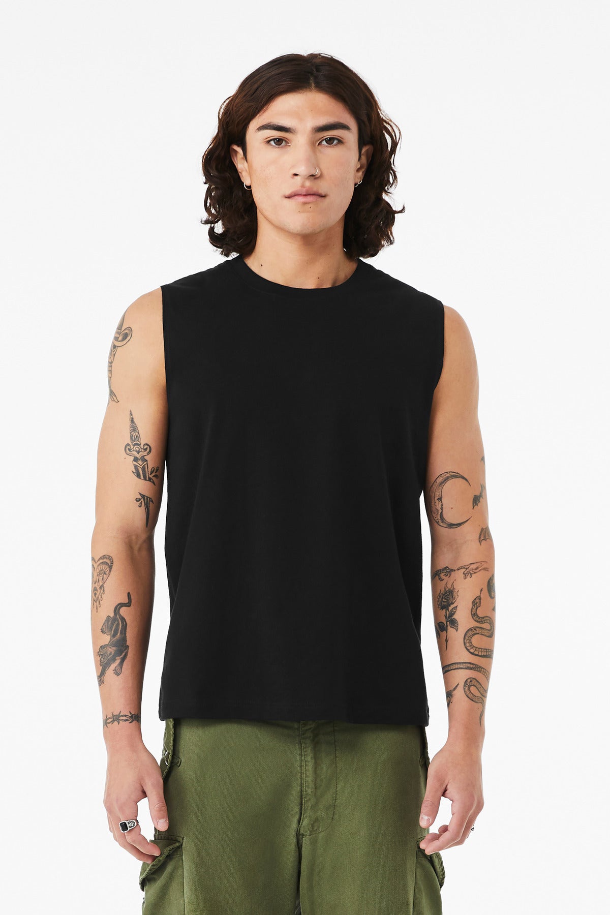 Playera sin mangas unisex de jersey tipo muscle - 4.2 oz | BELLA+CANVAS BC3483