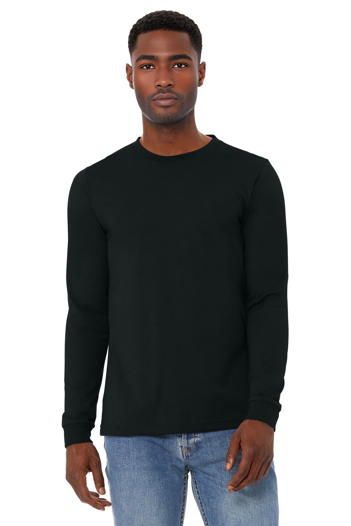Bella + Canvas BC3501CVC Unisex Heather CVC Long Sleeve Tee