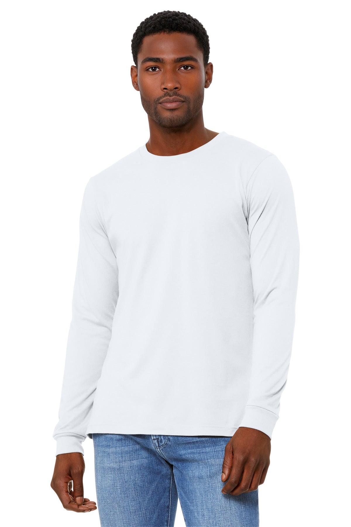 Bella + Canvas BC3501CVC Unisex Heather CVC Long Sleeve Tee