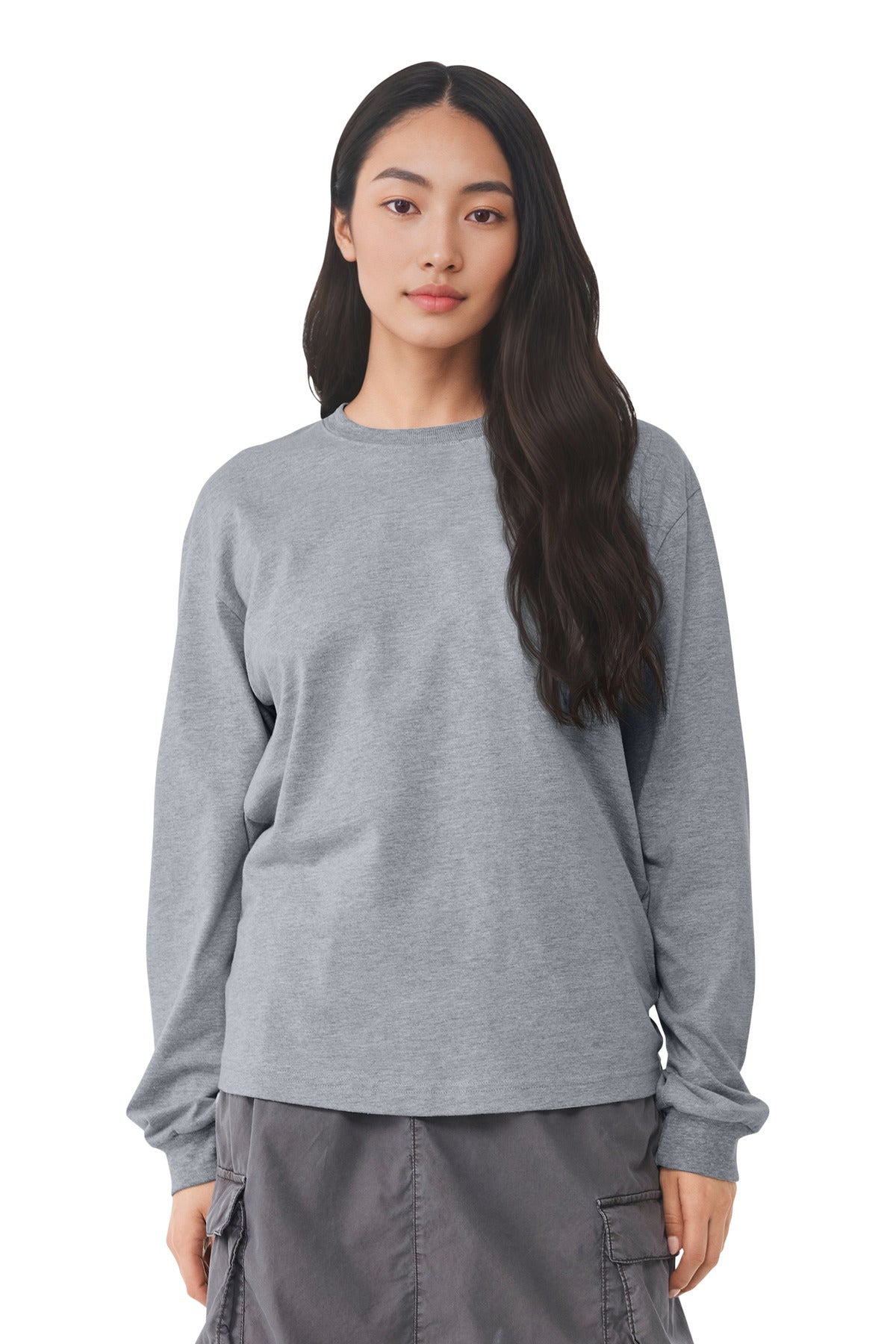 Unisex 6-Ounce Heavyweight Long Sleeve Tee - 6 oz | BELLA+CANVAS BC3511