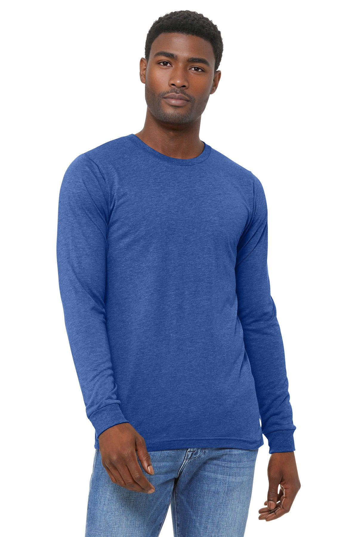 Bella + Canvas BC3513 Unisex Triblend Long Sleeve Tee
