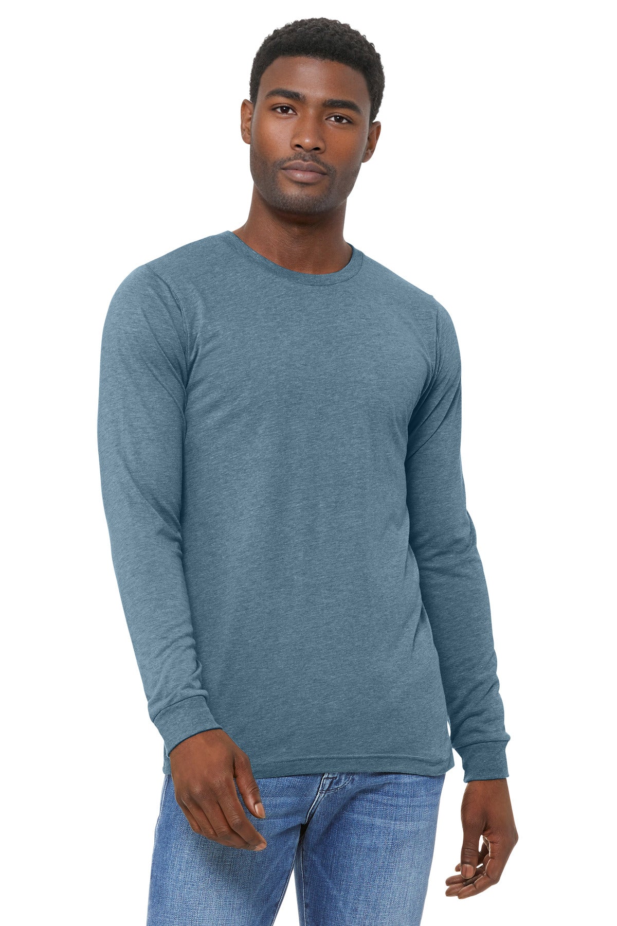 Bella + Canvas BC3513 Unisex Triblend Long Sleeve Tee