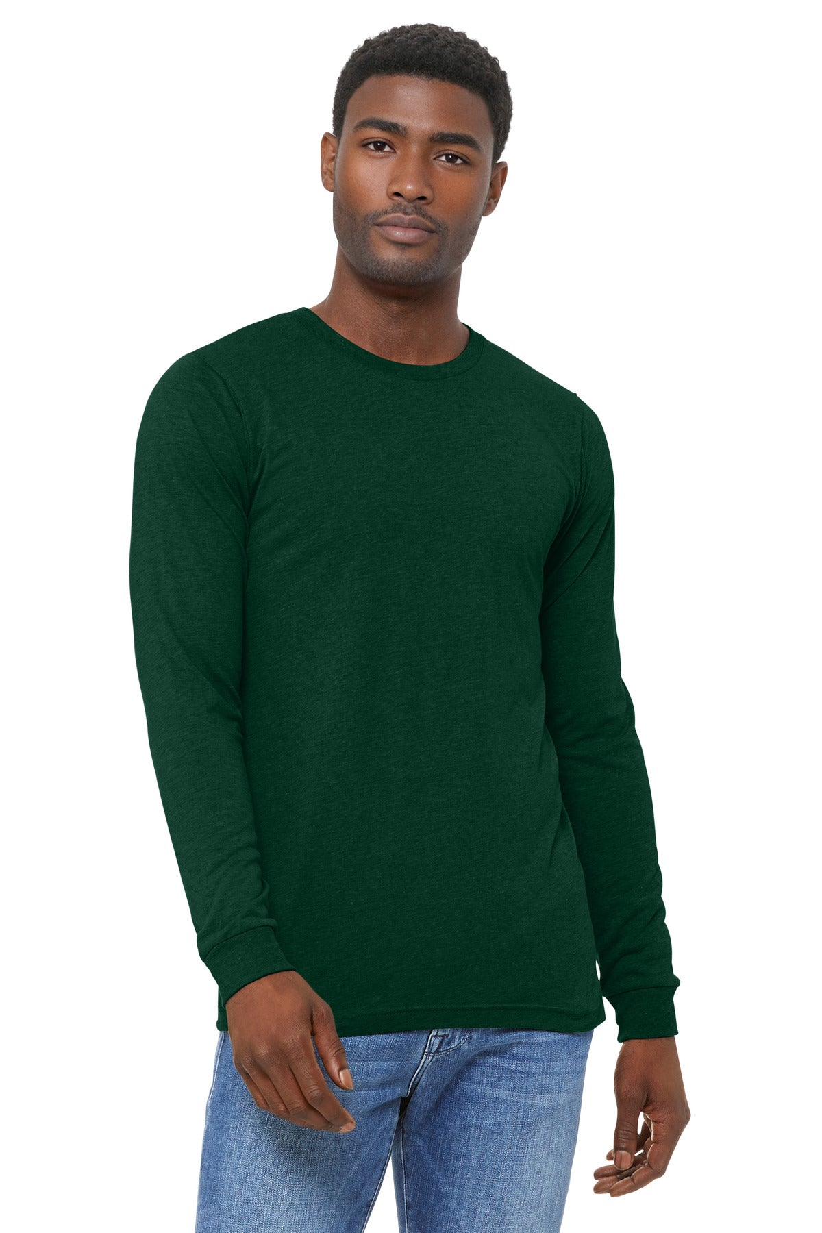 Bella + Canvas BC3513 Unisex Triblend Long Sleeve Tee