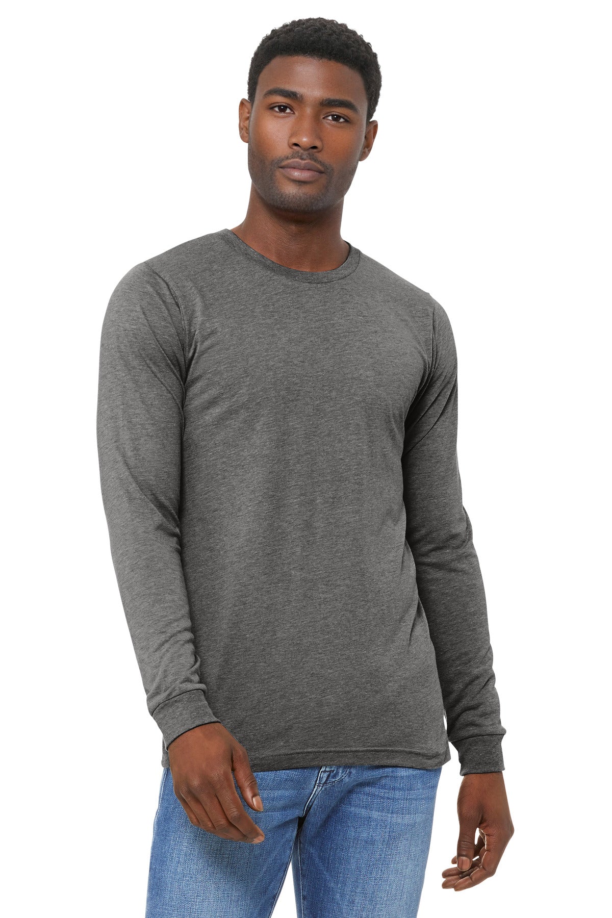 Bella + Canvas BC3513 Unisex Triblend Long Sleeve Tee