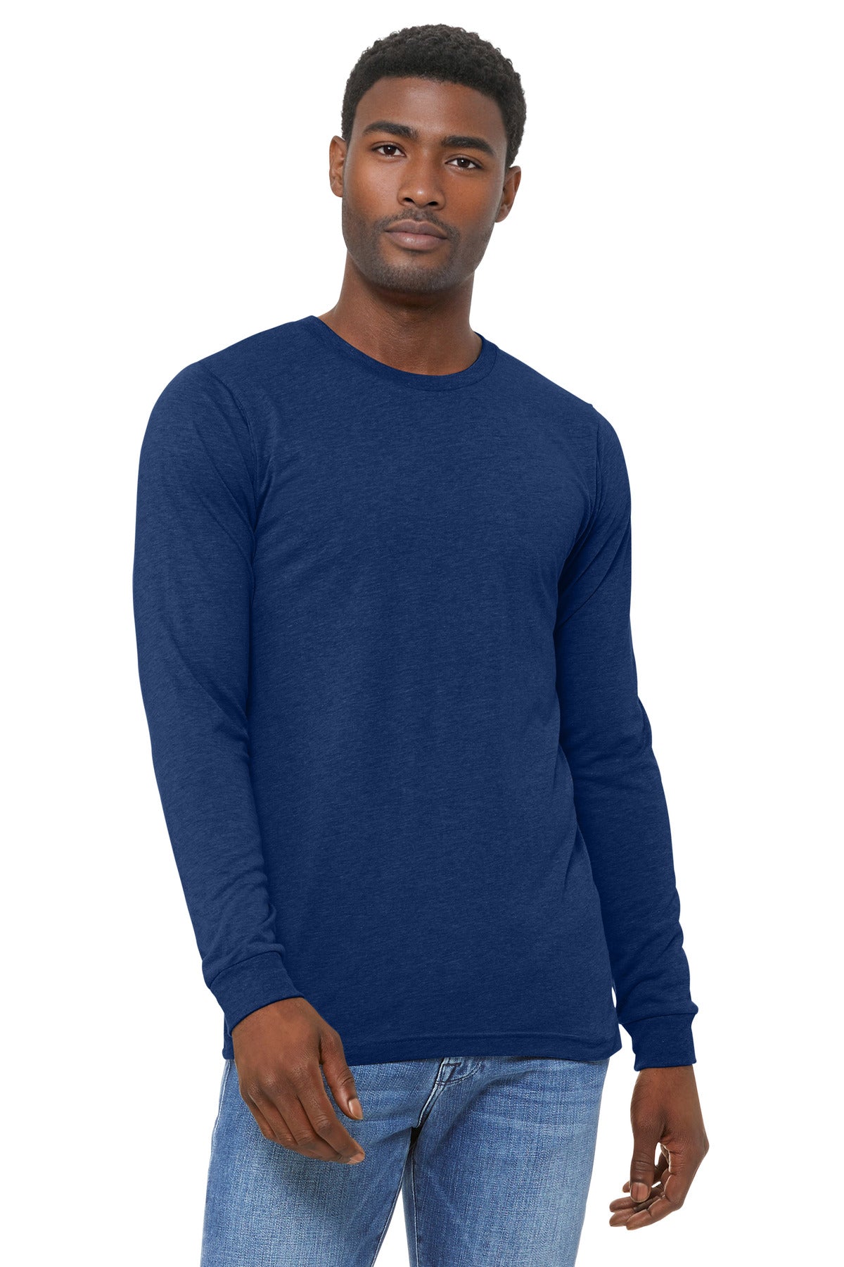Bella + Canvas BC3513 Unisex Triblend Long Sleeve Tee