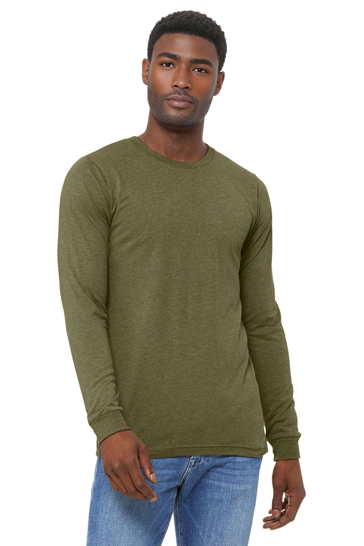Bella + Canvas BC3513 Unisex Triblend Long Sleeve Tee