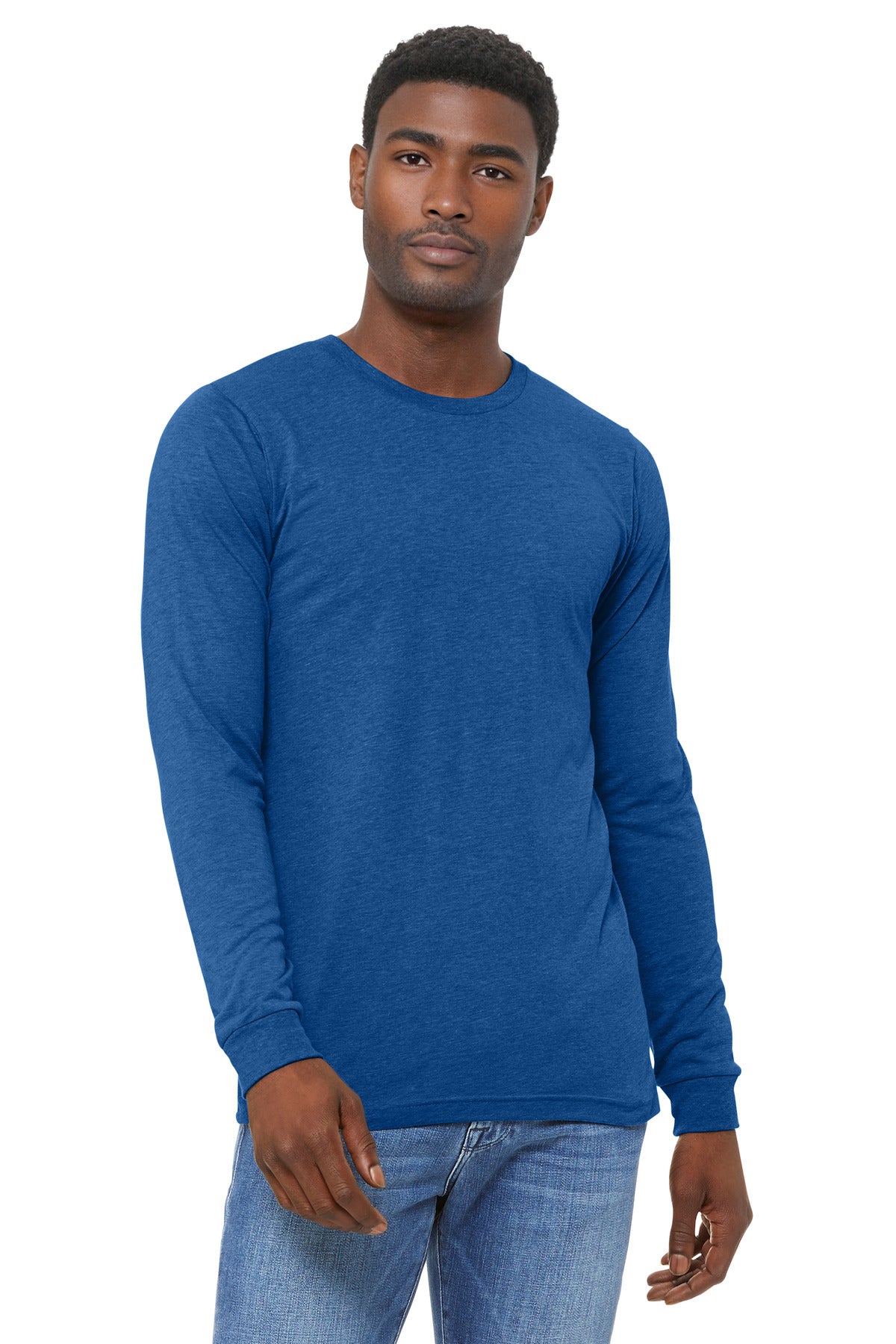 Bella + Canvas BC3513 Unisex Triblend Long Sleeve Tee