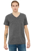 Unisex Textured Jersey V-Neck Tee - 4 oz | BELLA+CANVAS BC3655