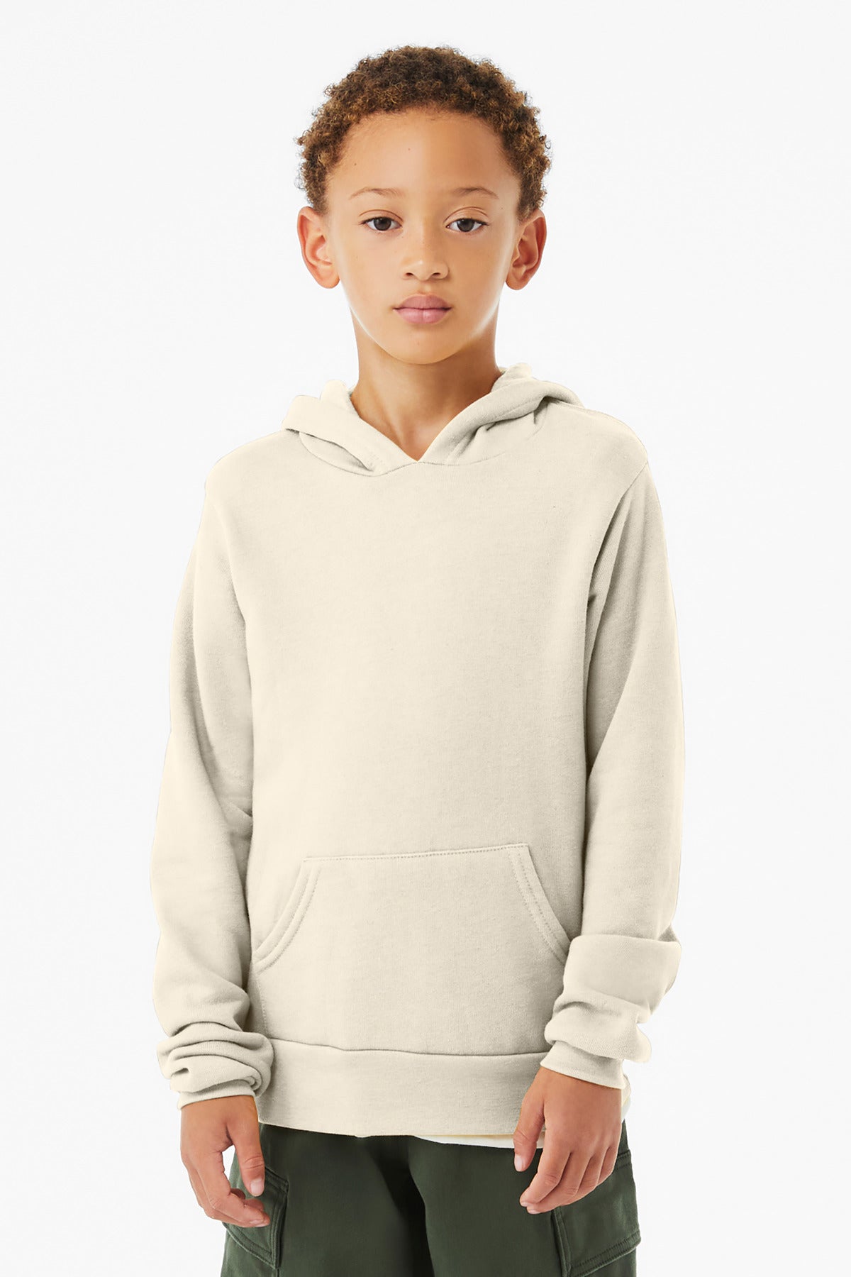 Bella + Canvas BC3719Y Youth Sponge Fleece Pullover Hoodie