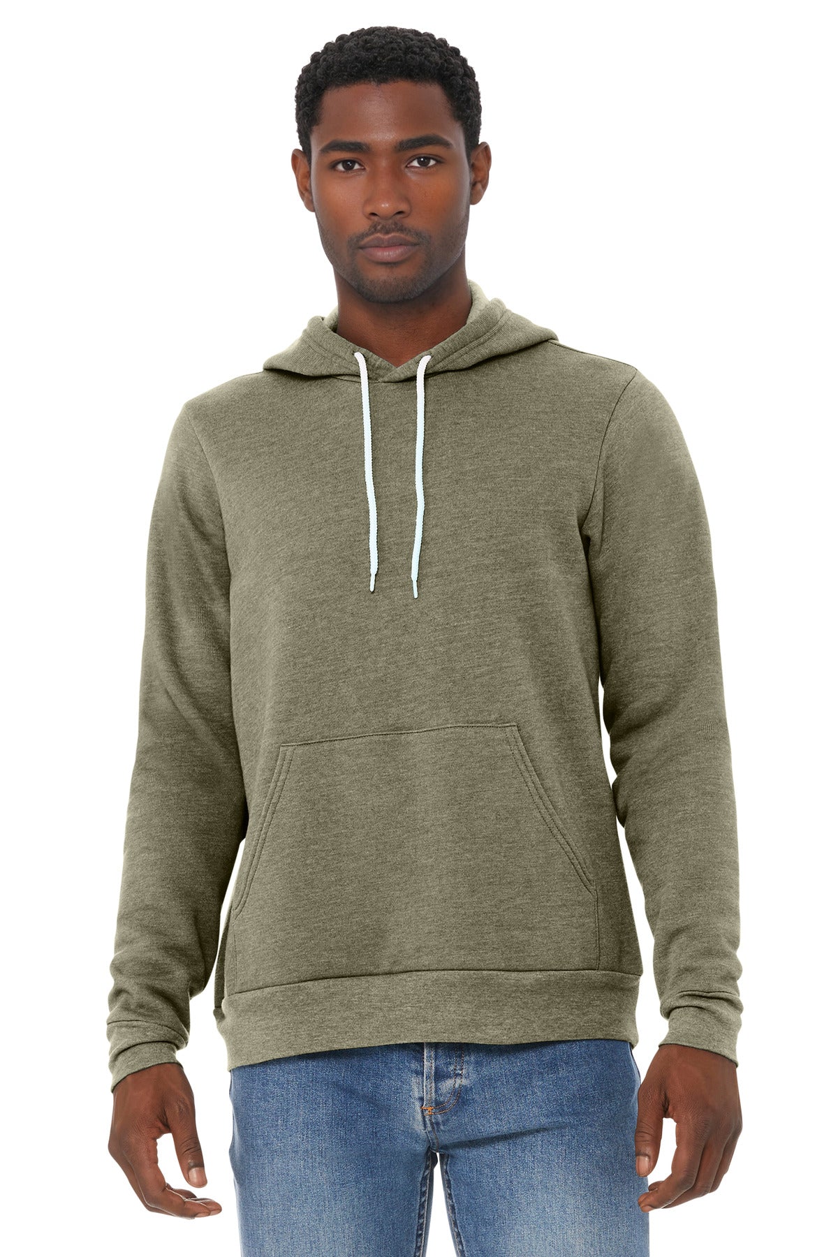 Bella + Canvas BC3719 Unisex Sponge Fleece Pullover Hoodie
