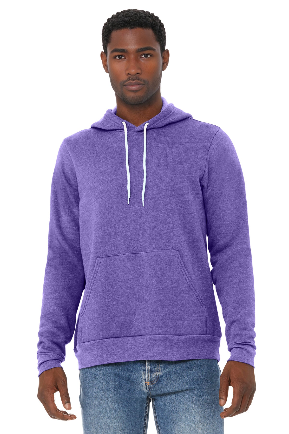 Bella + Canvas BC3719 Unisex Sponge Fleece Pullover Hoodie