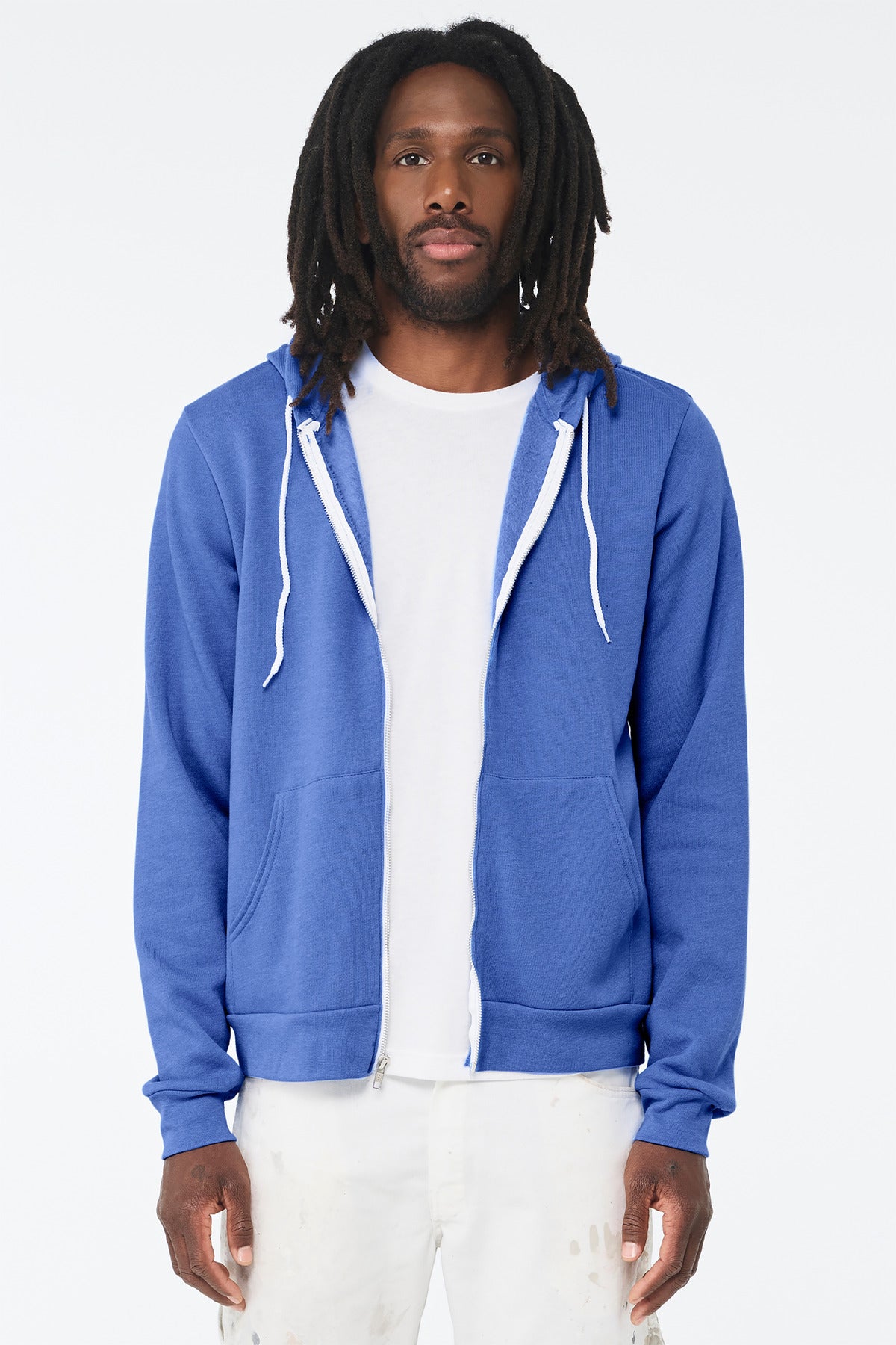 Bella + Canvas BC3739 Unisex Sponge Fleece Full-Zip Hoodie