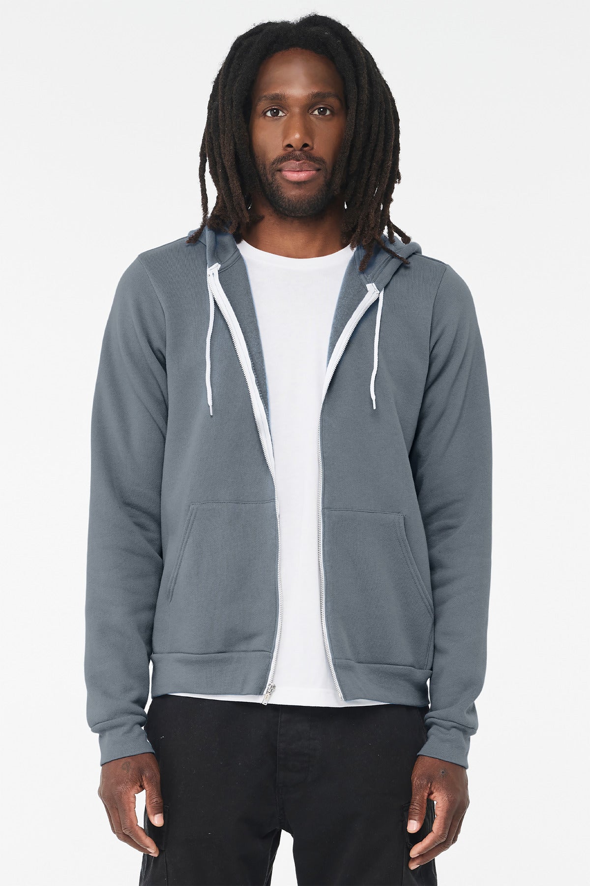 Bella + Canvas BC3739 Unisex Sponge Fleece Full-Zip Hoodie