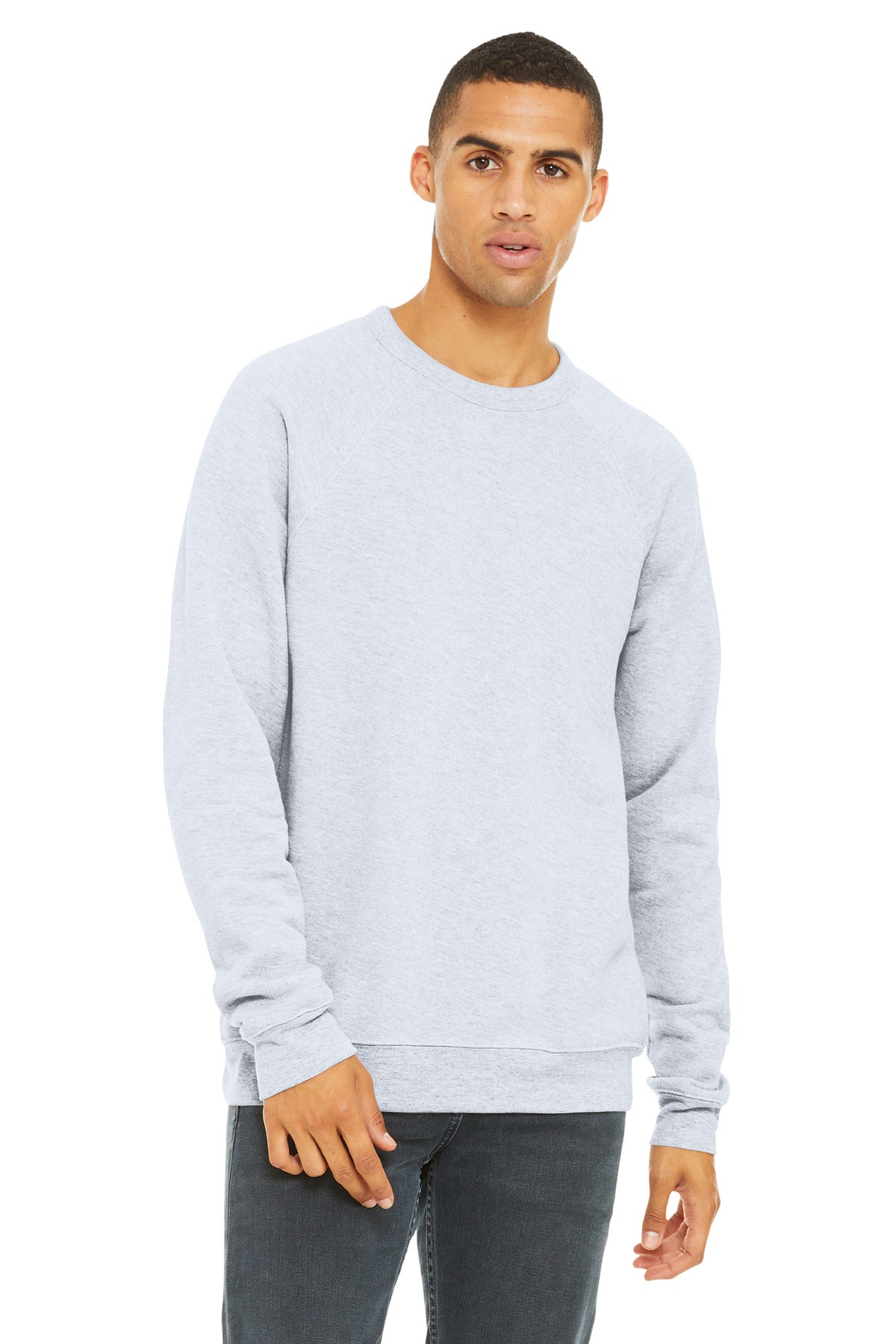 Sudadera raglán unisex de fleece esponjoso - 8 oz | BELLA+CANVAS BC3901