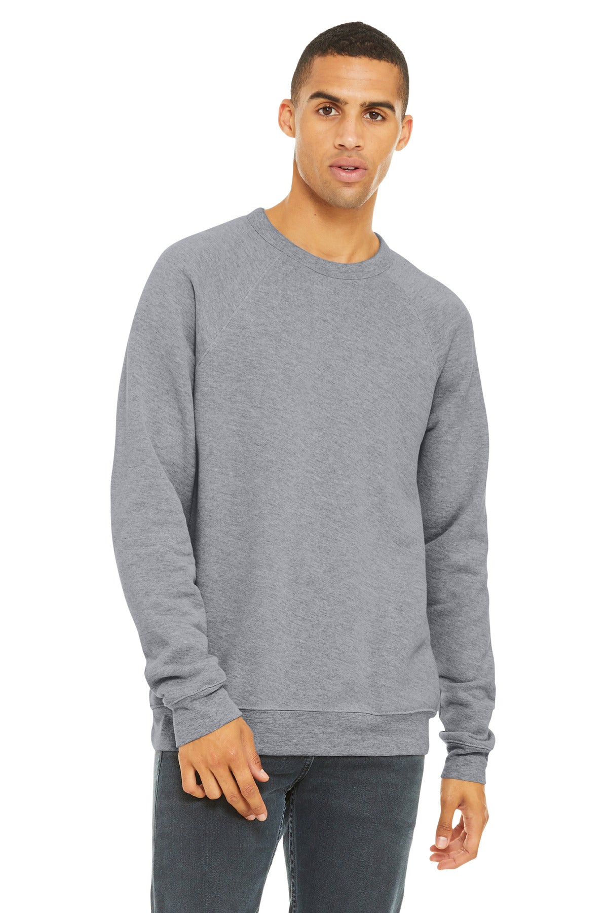 Bella + Canvas BC3901 Unisex Sponge Fleece Raglan Sweatshirt