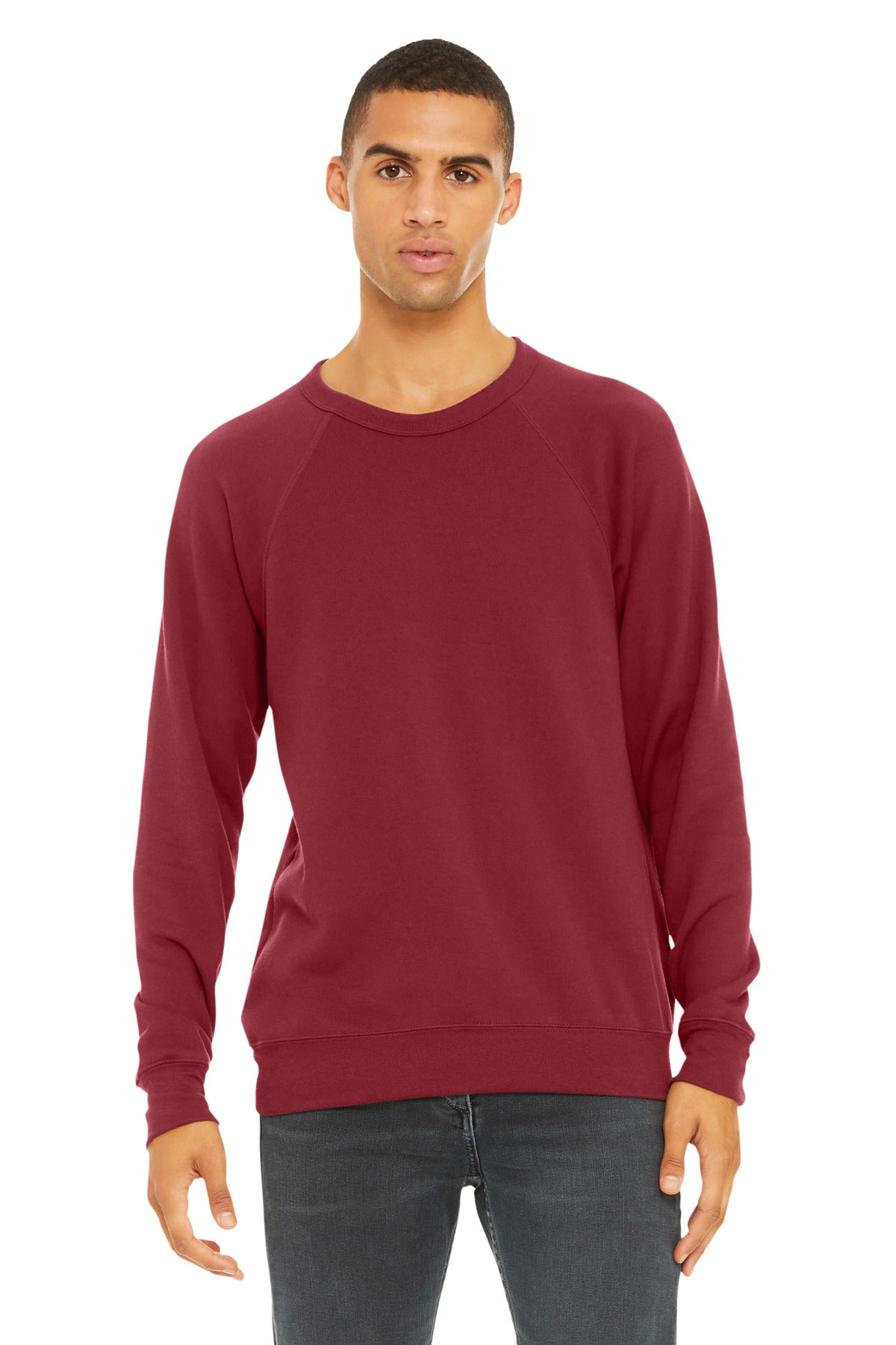 Bella + Canvas BC3901 Unisex Sponge Fleece Raglan Sweatshirt