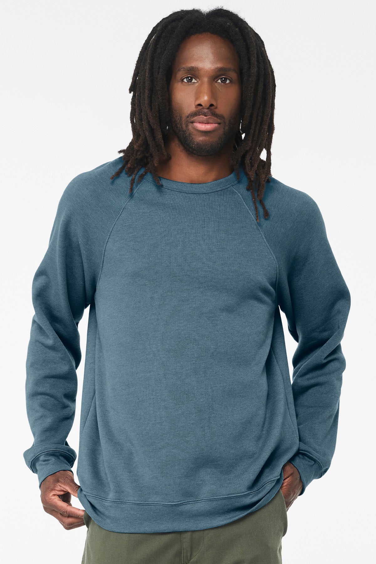 Bella + Canvas BC3901 Unisex Sponge Fleece Raglan Sweatshirt