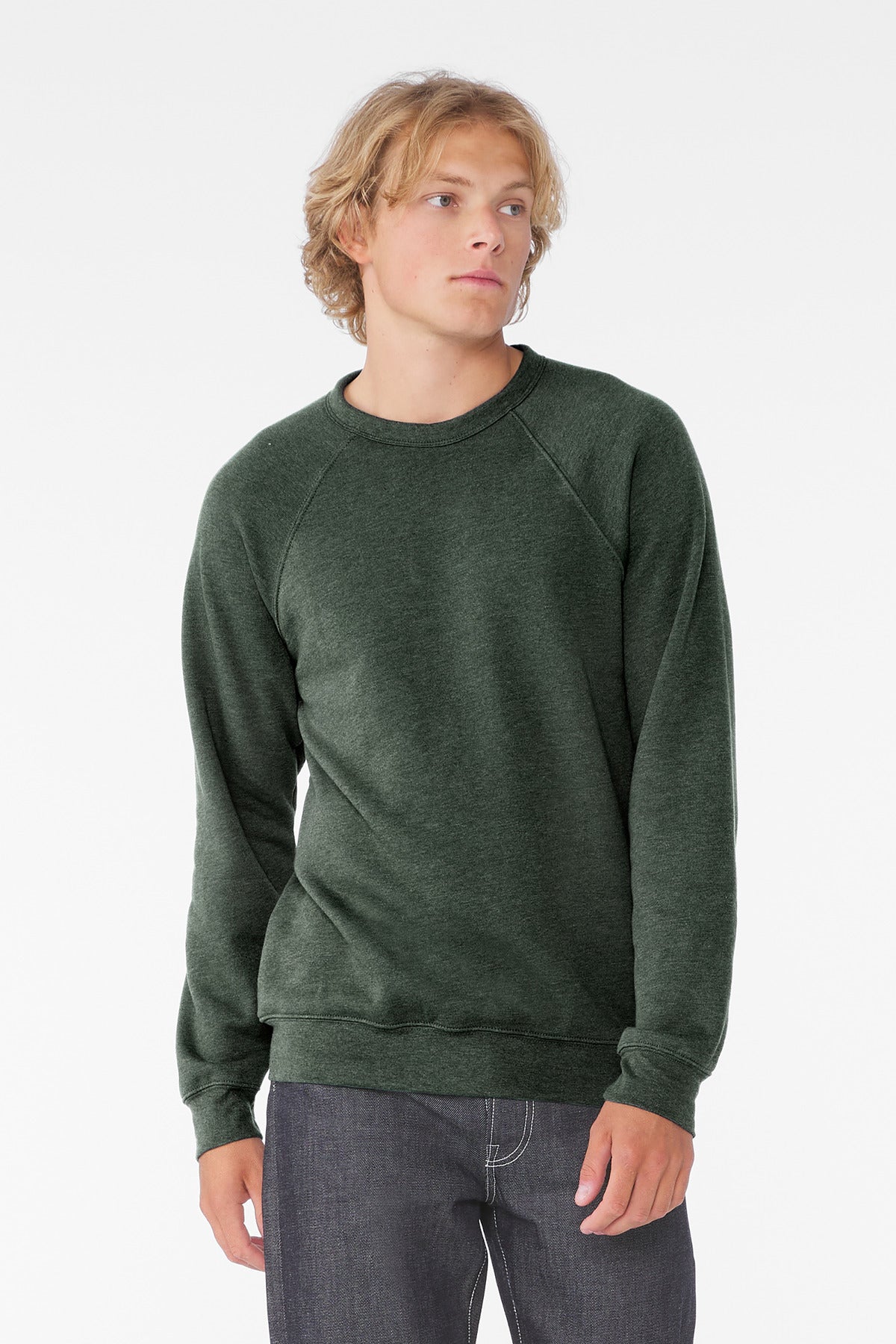 Bella + Canvas BC3901 Unisex Sponge Fleece Raglan Sweatshirt