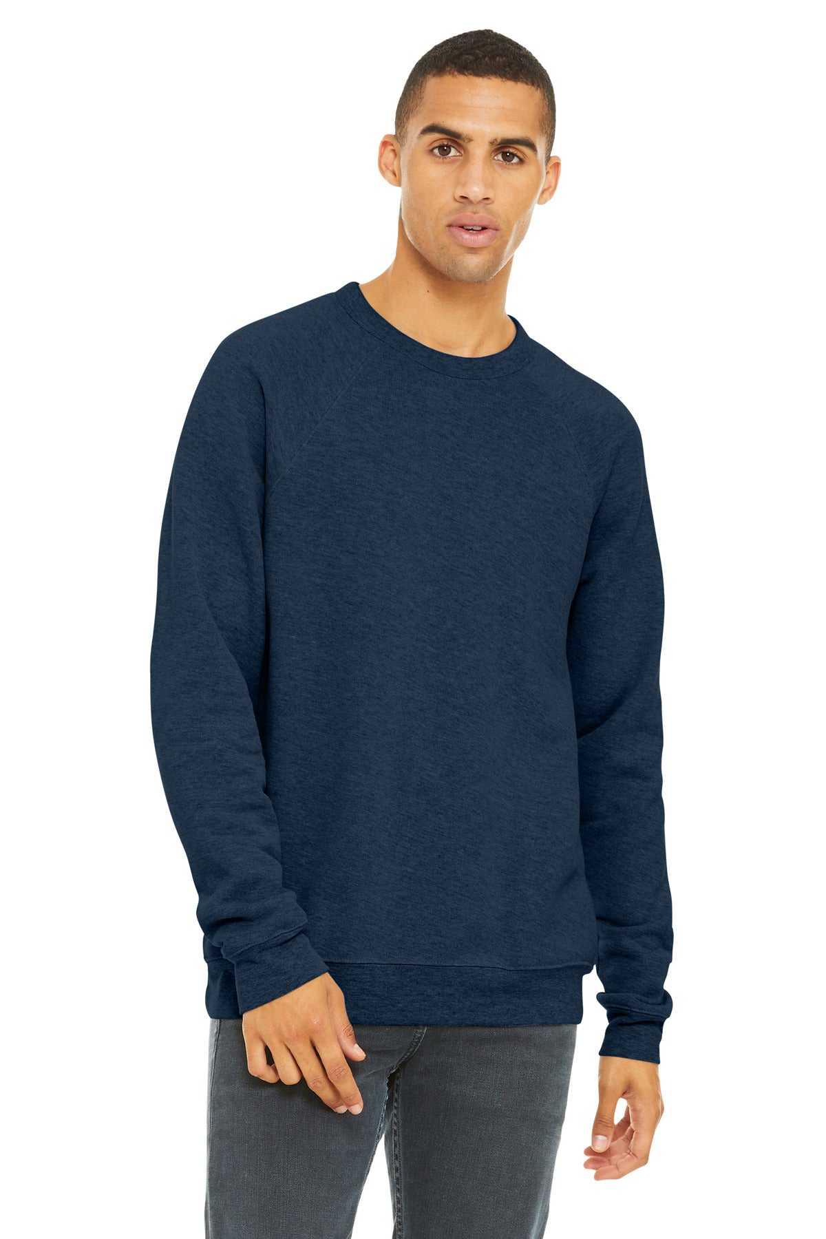 Bella + Canvas BC3901 Unisex Sponge Fleece Raglan Sweatshirt