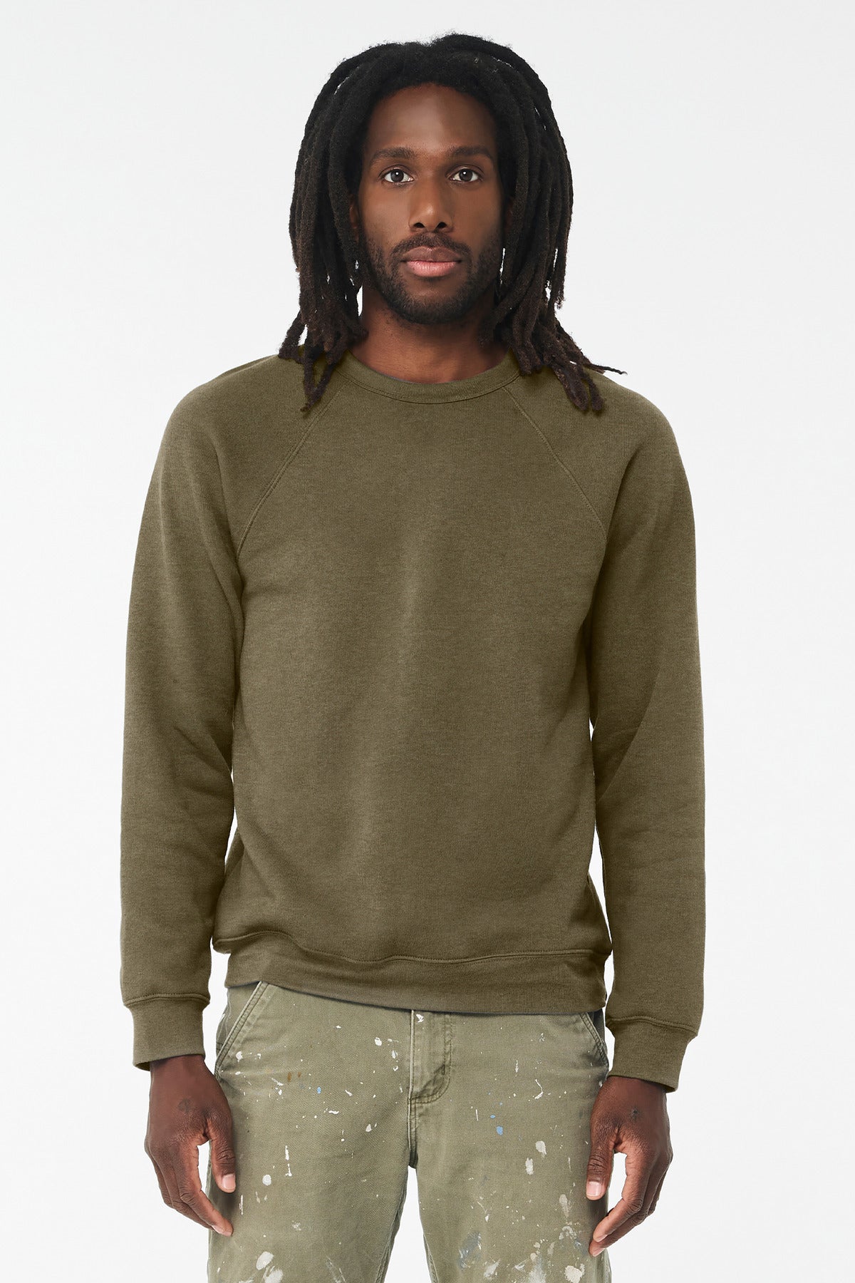 Bella + Canvas BC3901 Unisex Sponge Fleece Raglan Sweatshirt