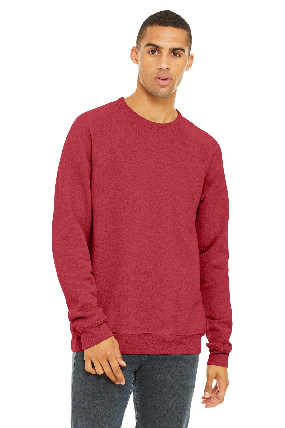 Bella + Canvas BC3901 Unisex Sponge Fleece Raglan Sweatshirt