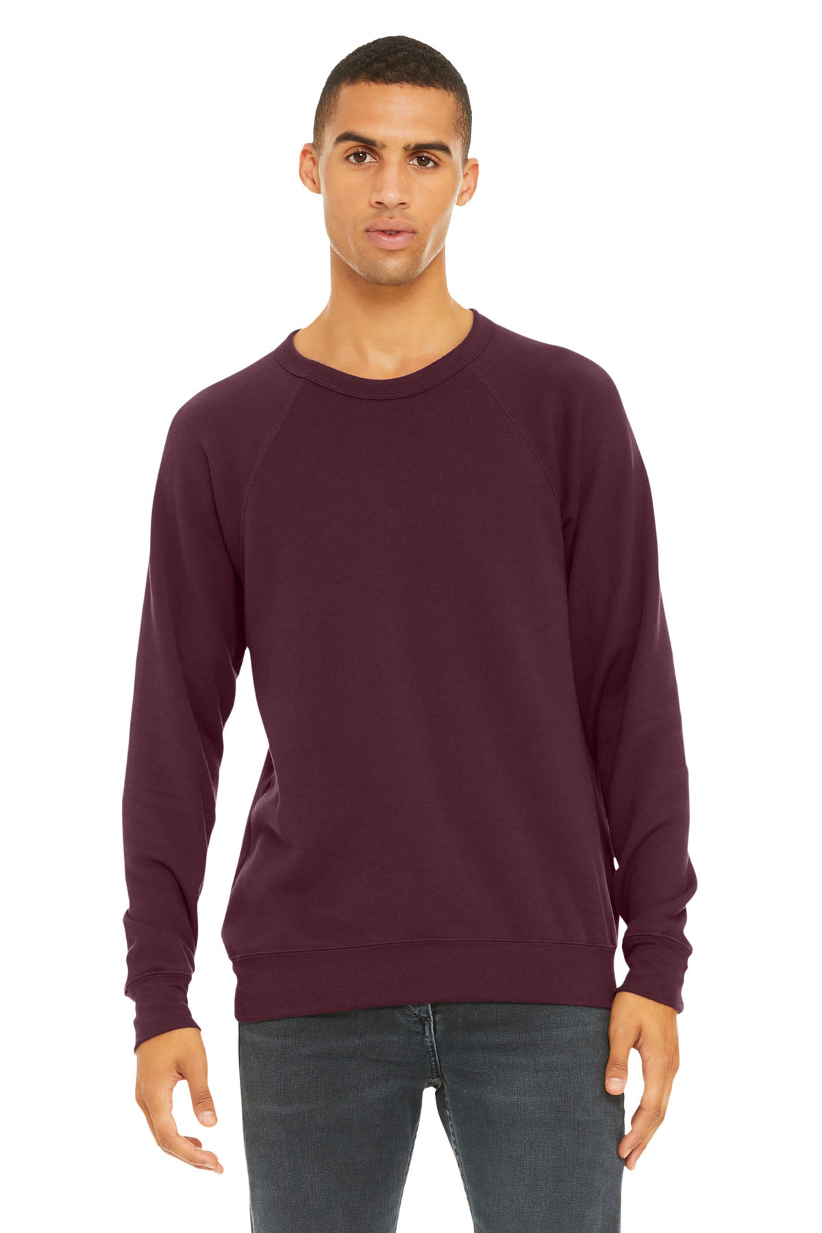 Bella + Canvas BC3901 Unisex Sponge Fleece Raglan Sweatshirt