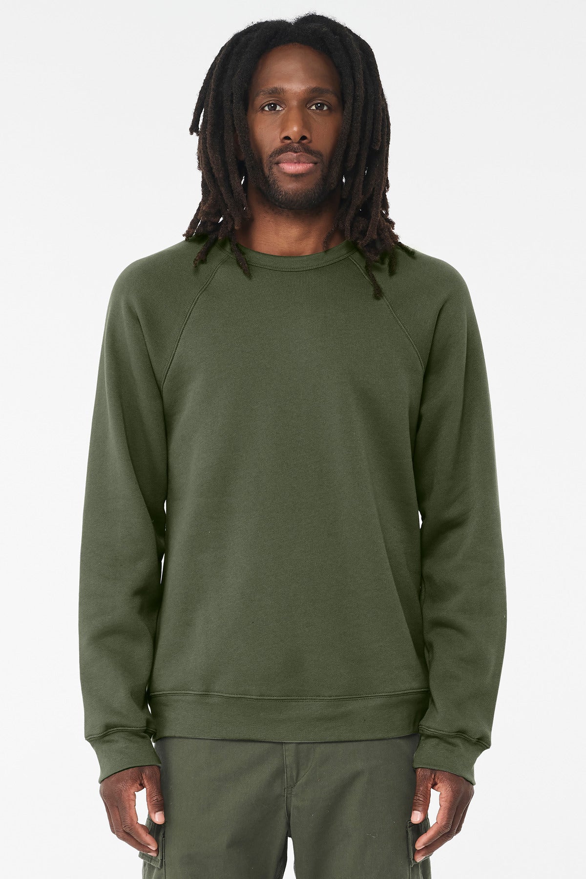 Bella + Canvas BC3901 Unisex Sponge Fleece Raglan Sweatshirt