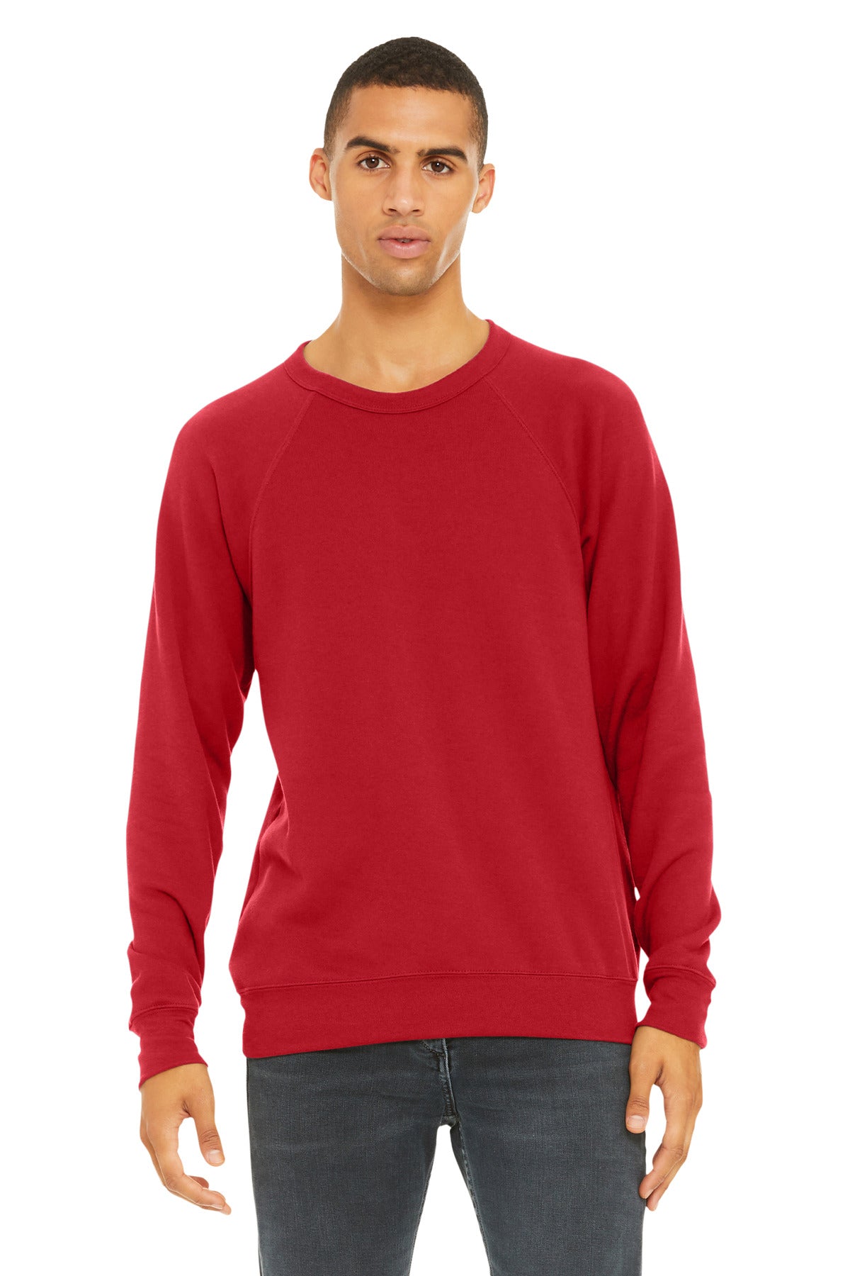 Bella + Canvas BC3901 Unisex Sponge Fleece Raglan Sweatshirt