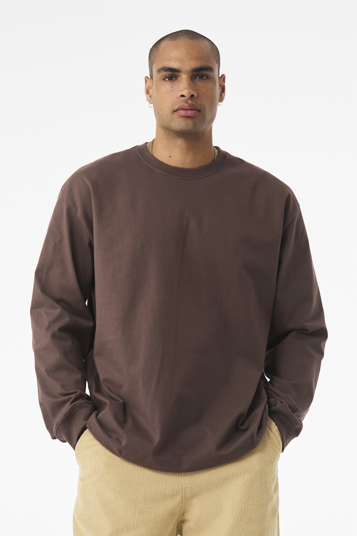 Bella + Canvas BC4651 Unisex 7.5-Ounce Heavyweight Long Sleeve Tee