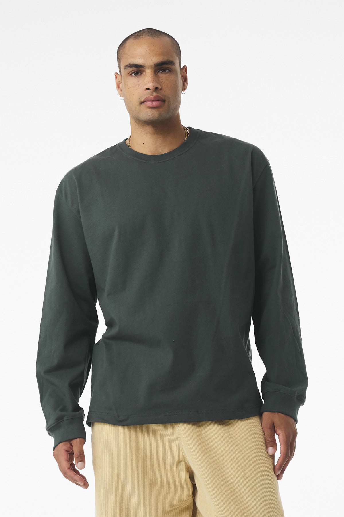 Bella + Canvas BC4651 Unisex 7.5-Ounce Heavyweight Long Sleeve Tee