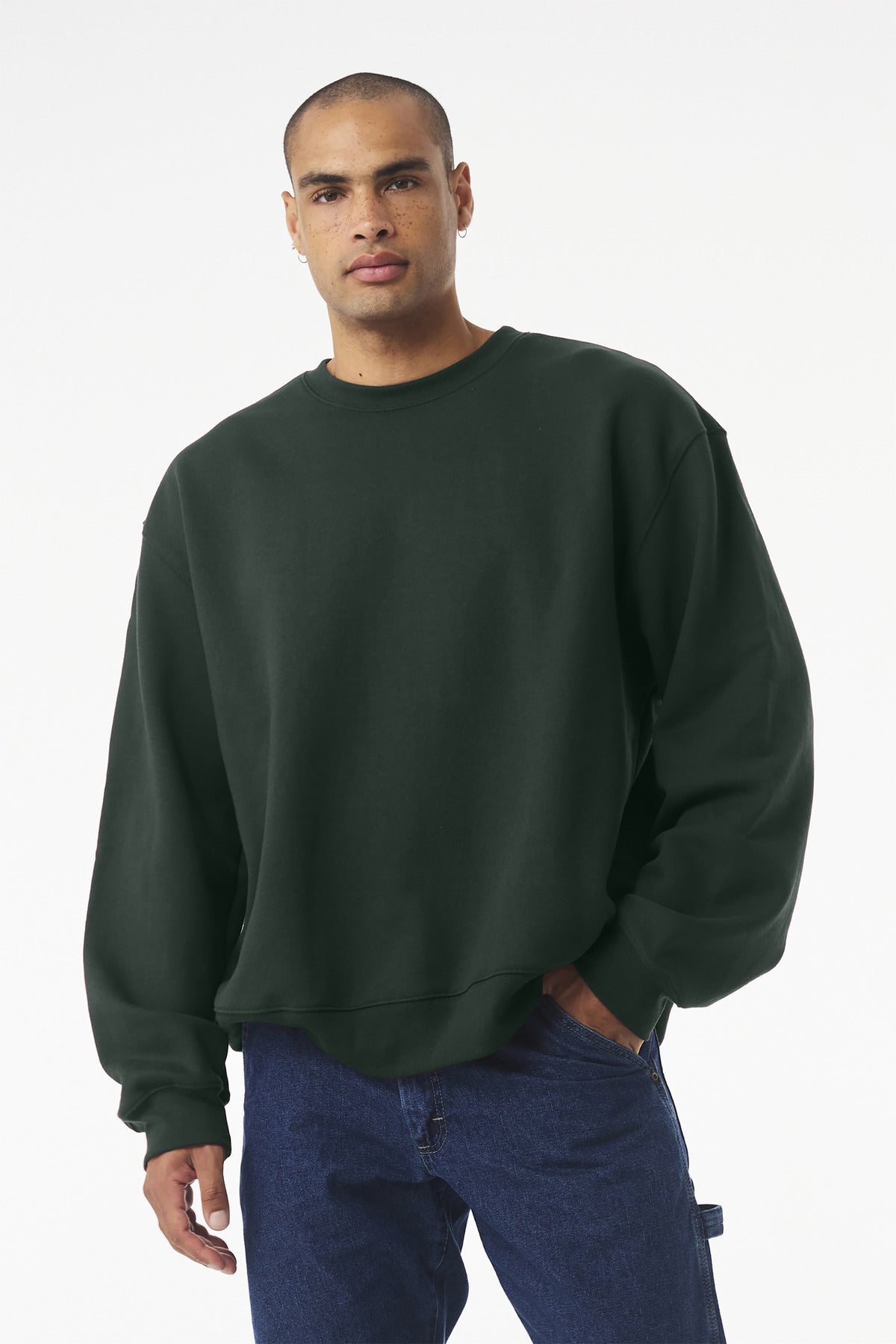Bella + Canvas BC4711 Unisex 10-Ounce Heavyweight Crewneck Sweatshirt