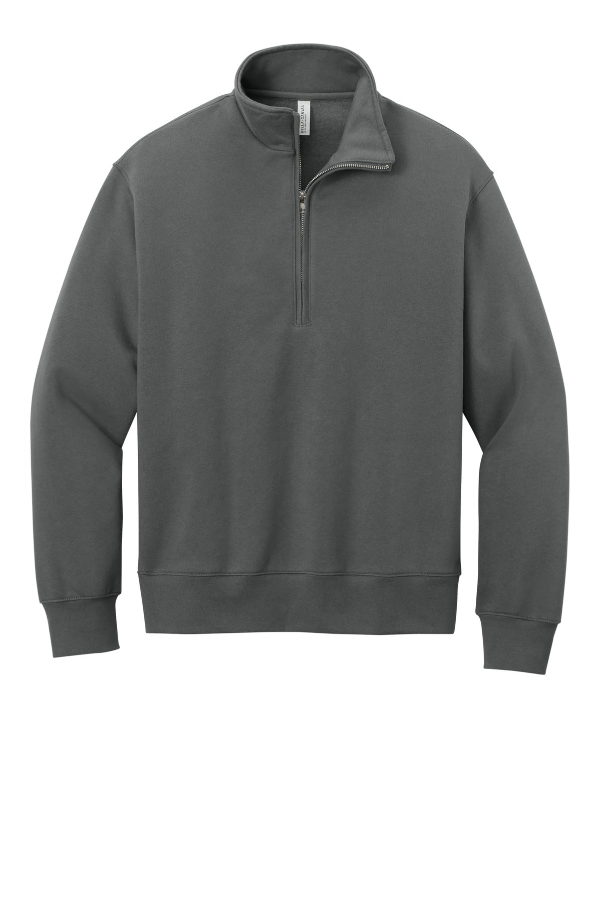 Sudadera unisex pesada con 1/2 cremallera de 10 onzas - 10 oz | BELLA+CANVAS BC4740