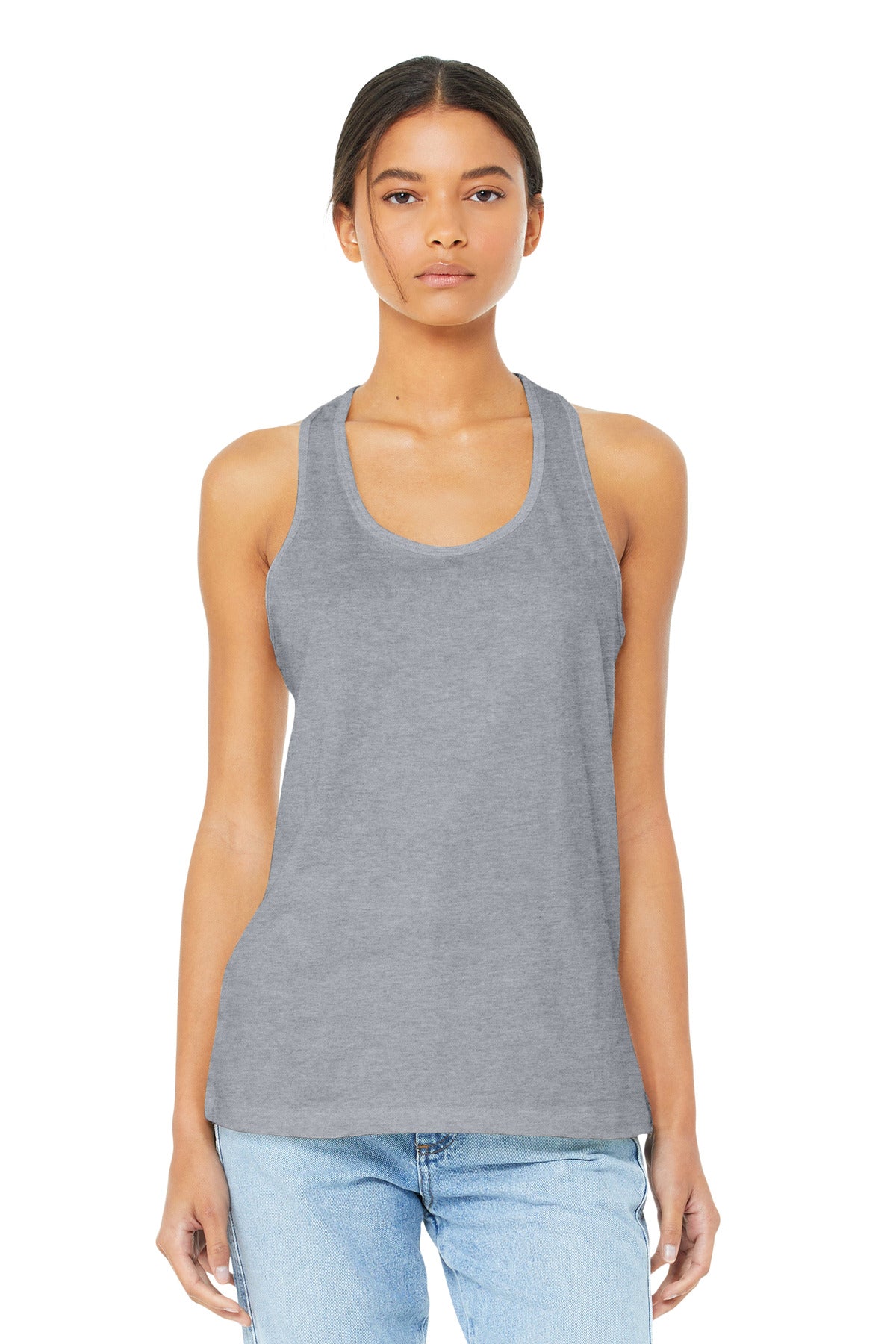 Playera tank racerback de jersey para mujer - 4.2 oz | BELLA+CANVAS BC6008