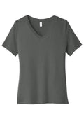Women's Relaxed Jersey Short Sleeve V-Neck Tee - 4.2 oz | BELLA+CANVAS BC6405