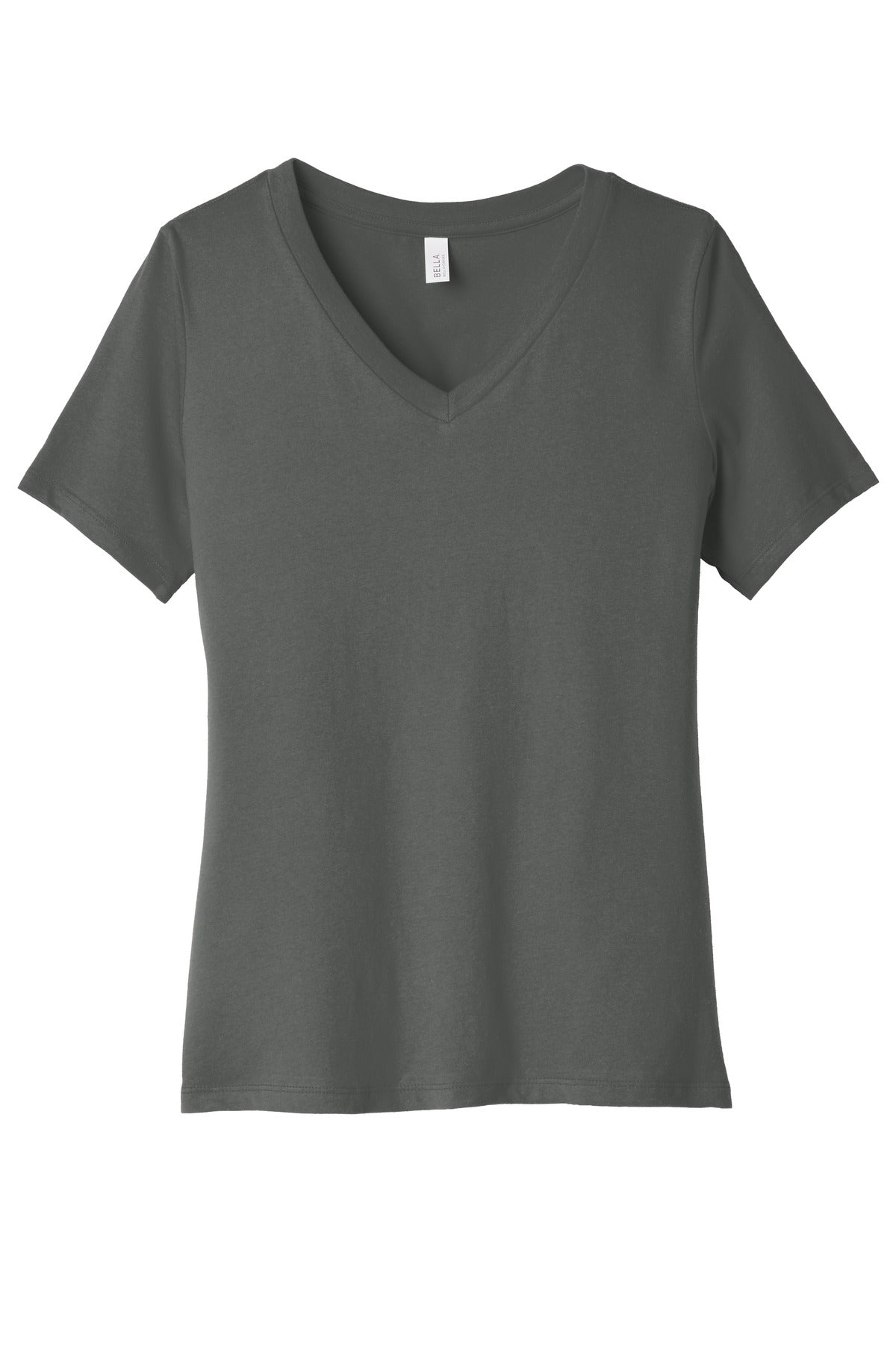 Women's Relaxed Jersey Short Sleeve V-Neck Tee - 4.2 oz | BELLA+CANVAS BC6405
