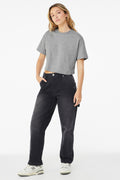 Playera crop de jersey para mujer - 4.2 oz | BELLA+CANVAS BC6482