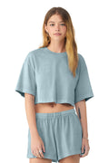Women's Heavyweight Garment-Dyed Cropped Tee - 6.5 oz | BELLA+CANVAS BC6882GD