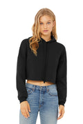 Women's Sponge Fleece Cropped Fleece Hoodie - 8 oz | BELLA+CANVAS BC7502