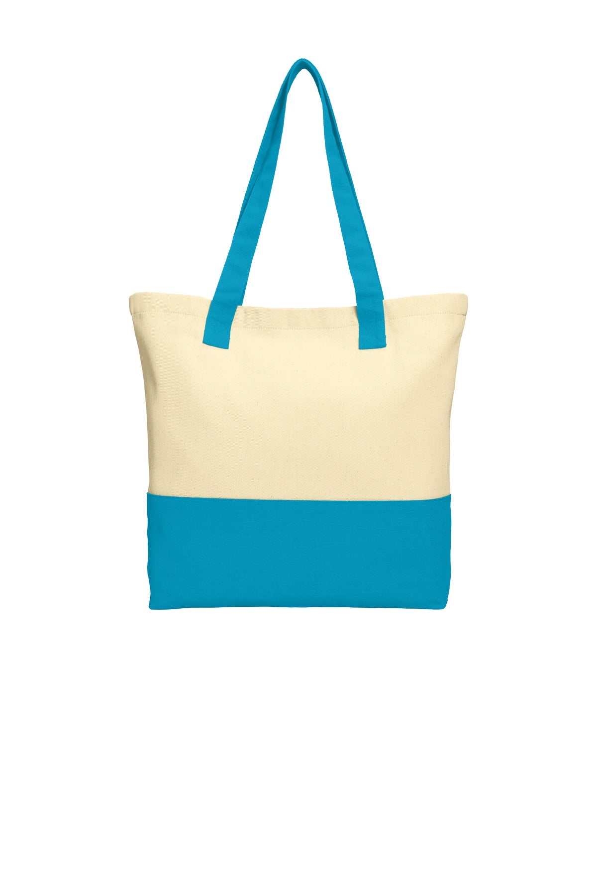 Port Authority BG414 Colorblock Cotton Tote