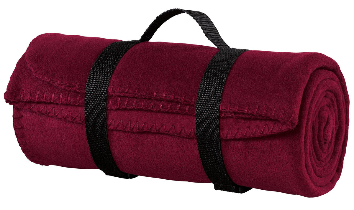 Value Fleece Blanket with Strap - 13.3 oz | Port Authority BP10