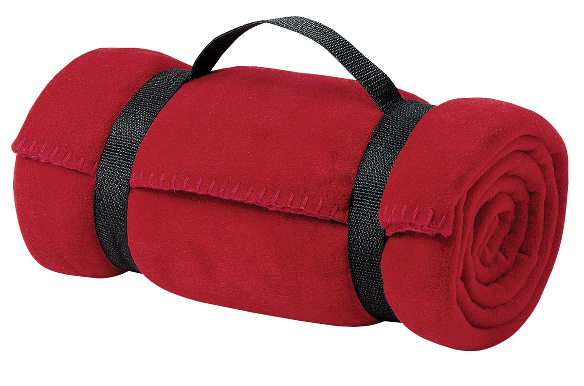Value Fleece Blanket with Strap - 13.3 oz | Port Authority BP10