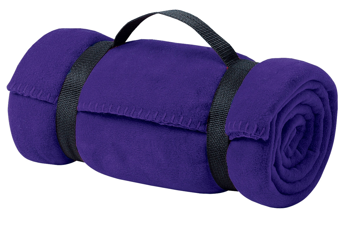 Value Fleece Blanket with Strap - 13.3 oz | Port Authority BP10