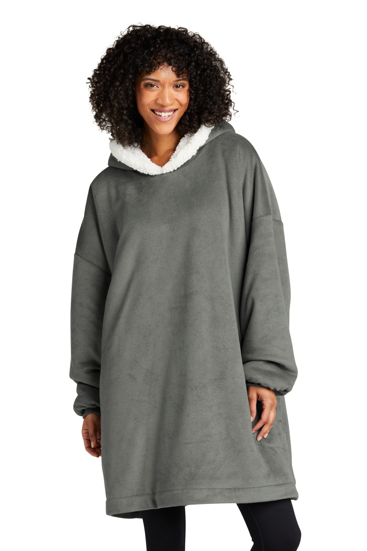 Mountain Lodge Wearable Blanket - 11.9 oz | Port Authority BP41