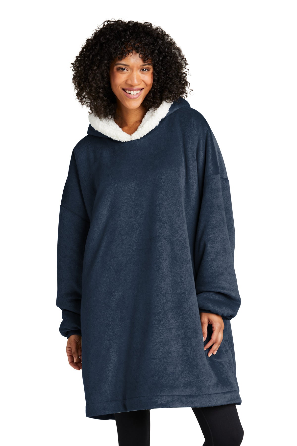 Mountain Lodge Wearable Blanket - 11.9 oz | Port Authority BP41
