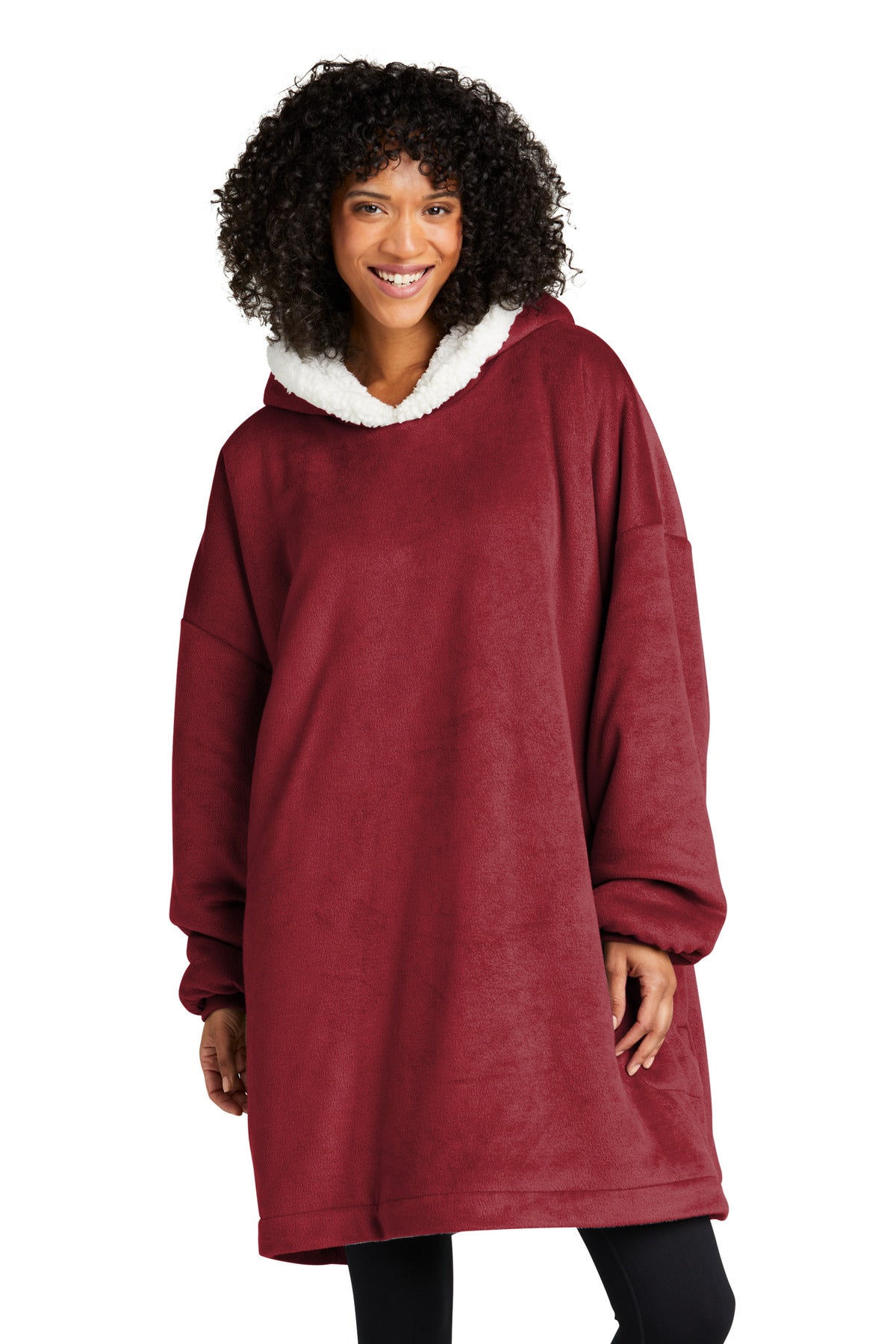 Mountain Lodge Wearable Blanket - 11.9 oz | Port Authority BP41