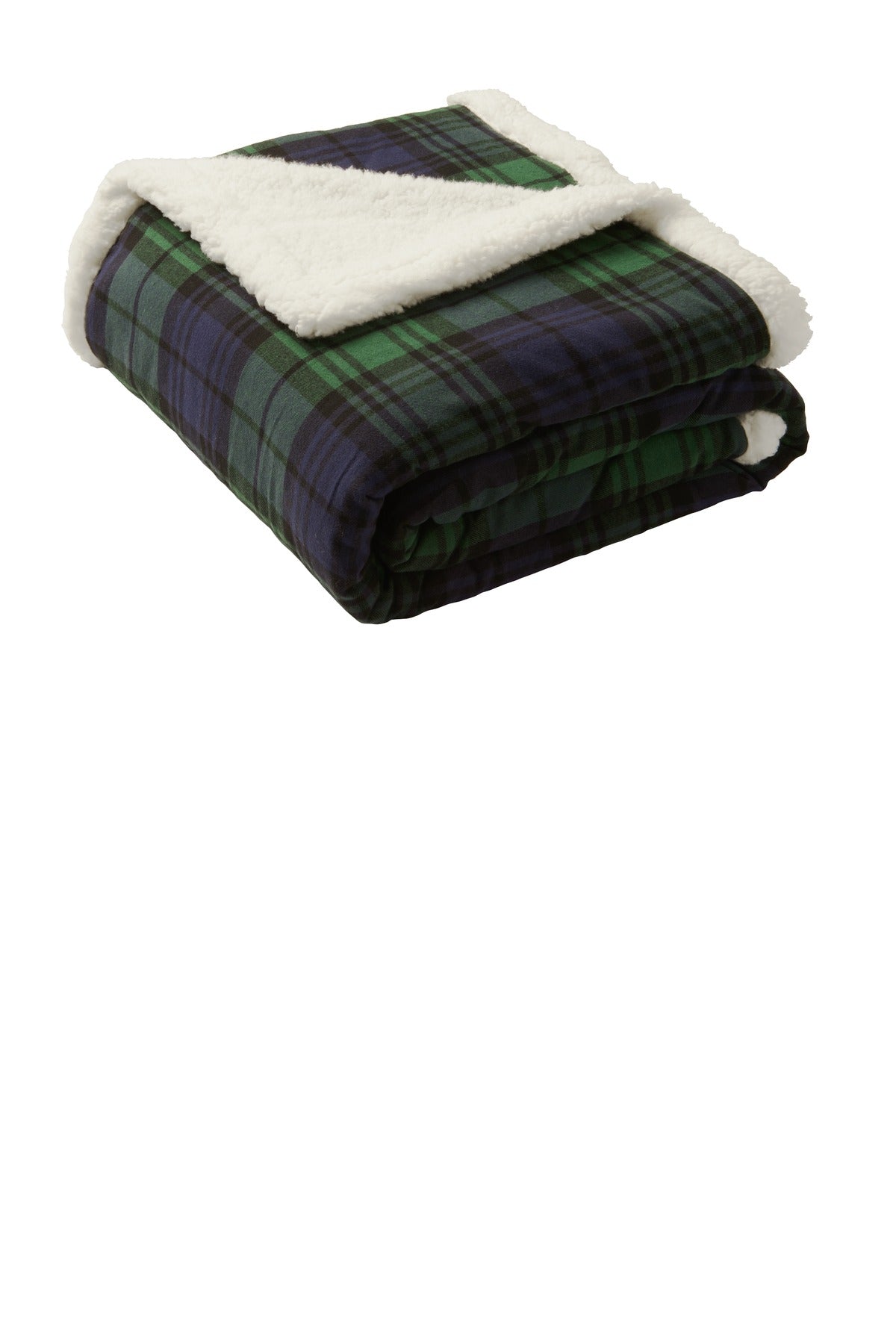 Flannel Sherpa Blanket - 10.4 oz | Port Authority BP43