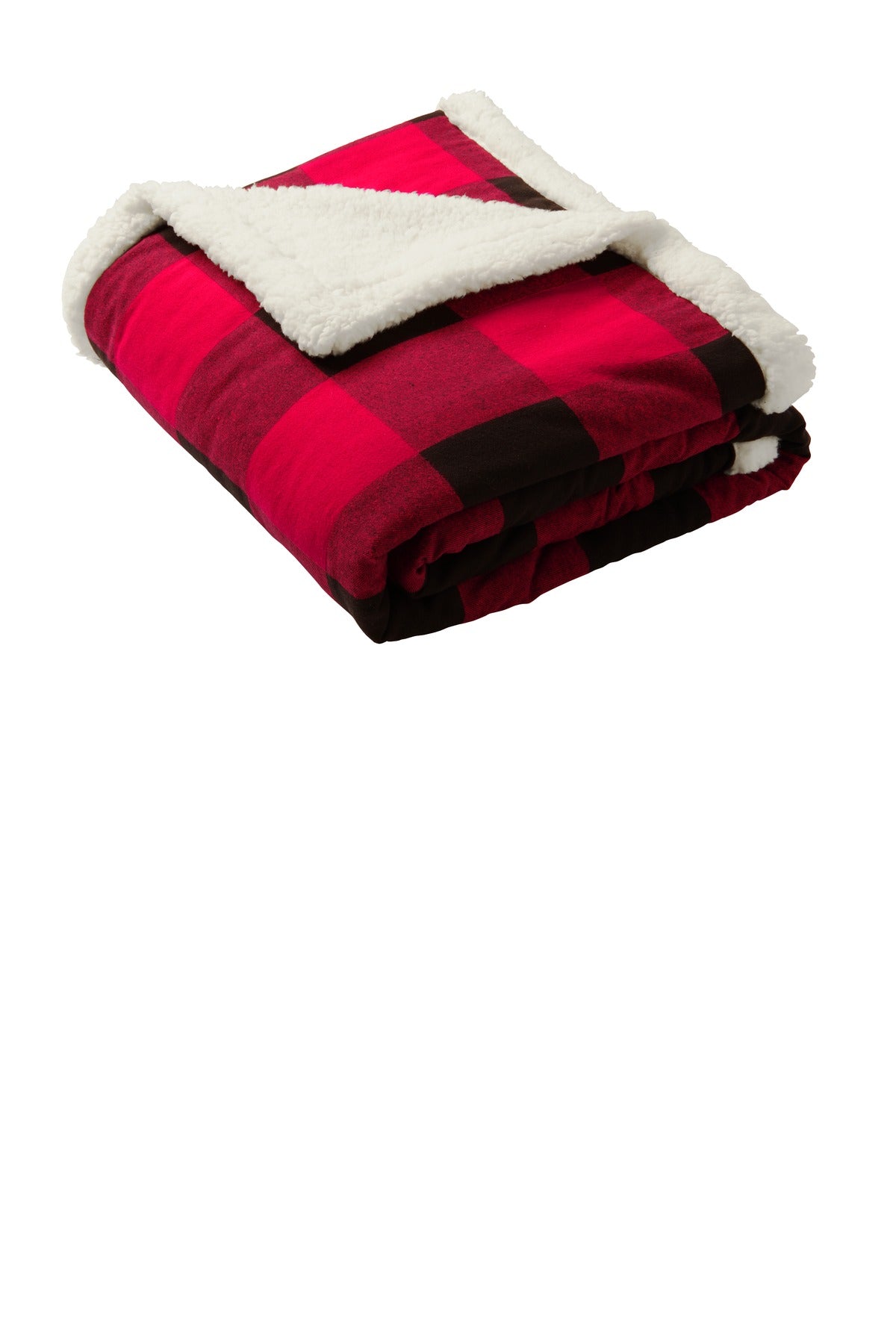 Flannel Sherpa Blanket - 10.4 oz | Port Authority BP43