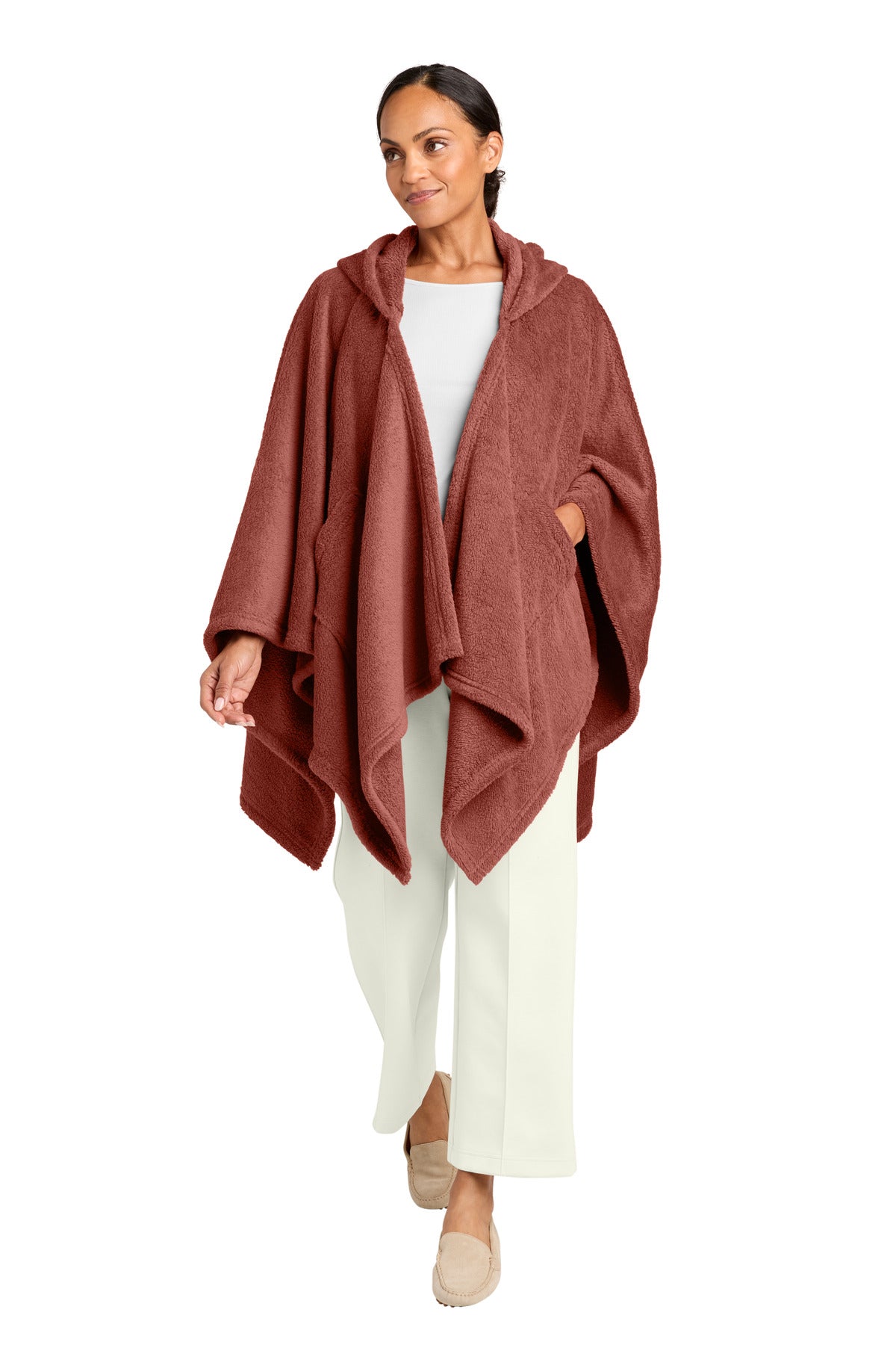 Dream Plush Open Hoodie - 12.4 oz | Port Authority BP44