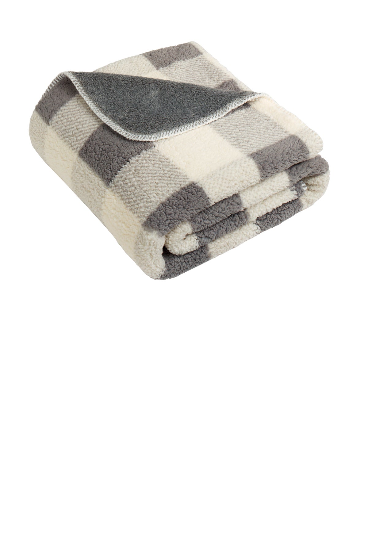 Double-Sided Sherpa/Plush Blanket - 11.5 oz | Port Authority BP48